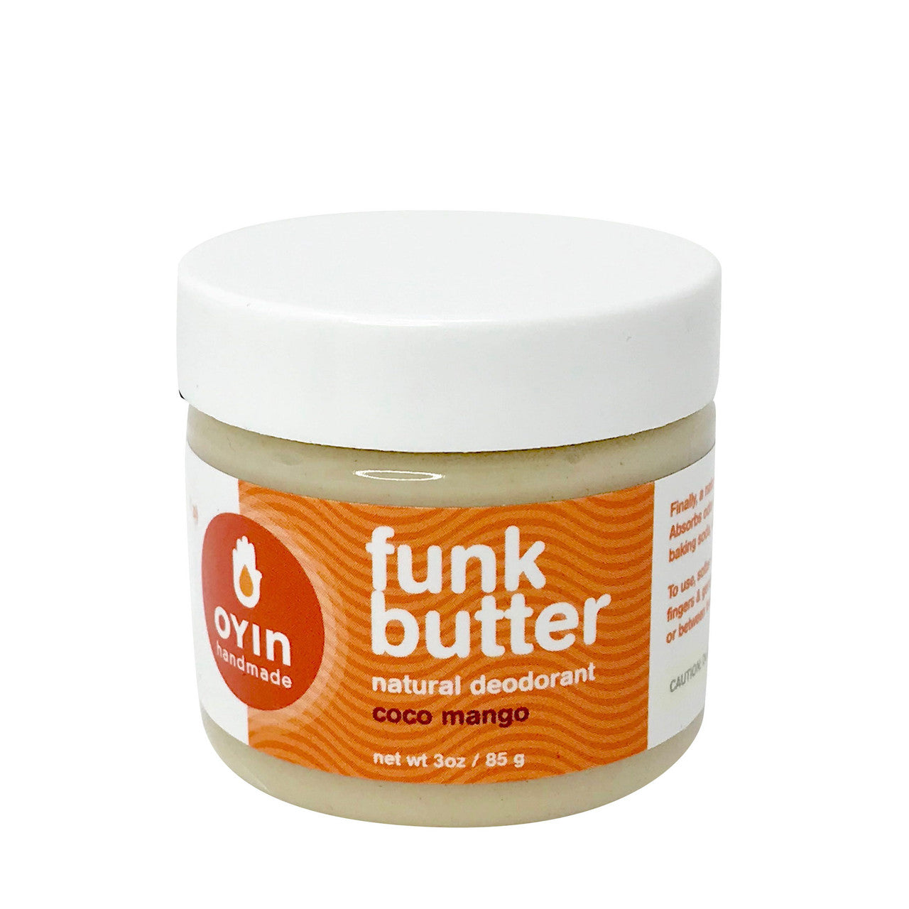 Oyin Natural Deodorant - vegan, cruelty free, all natural deodorant. Coco Mango scent