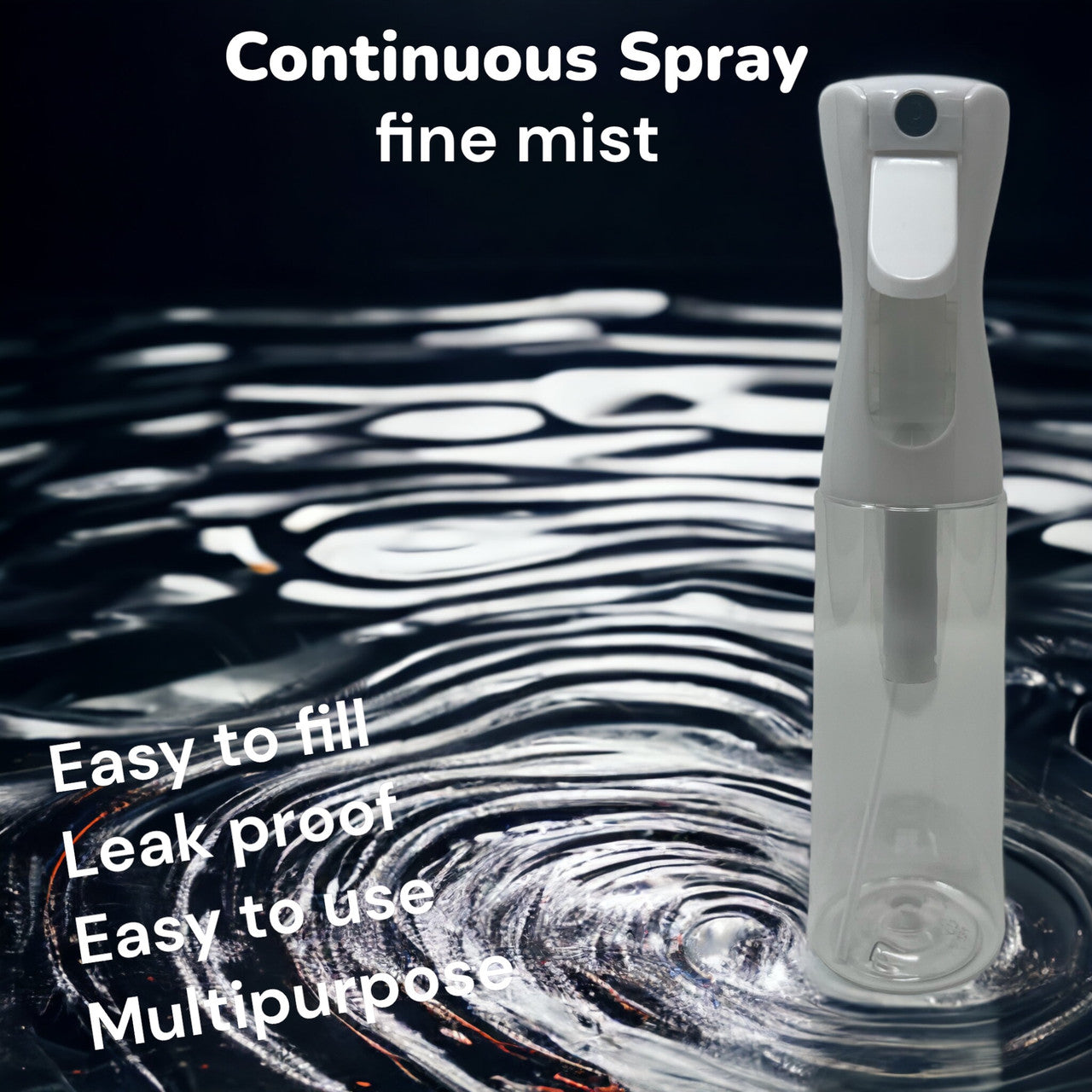 easy to fill, leak proof, multipurpose