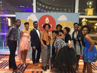 Oyin at Target 2014! Too Much Fun at our launch party.