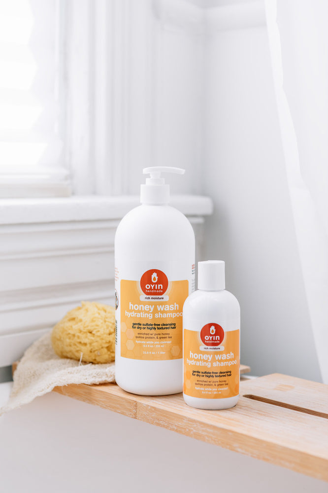 HoneyWash is available in two sizes